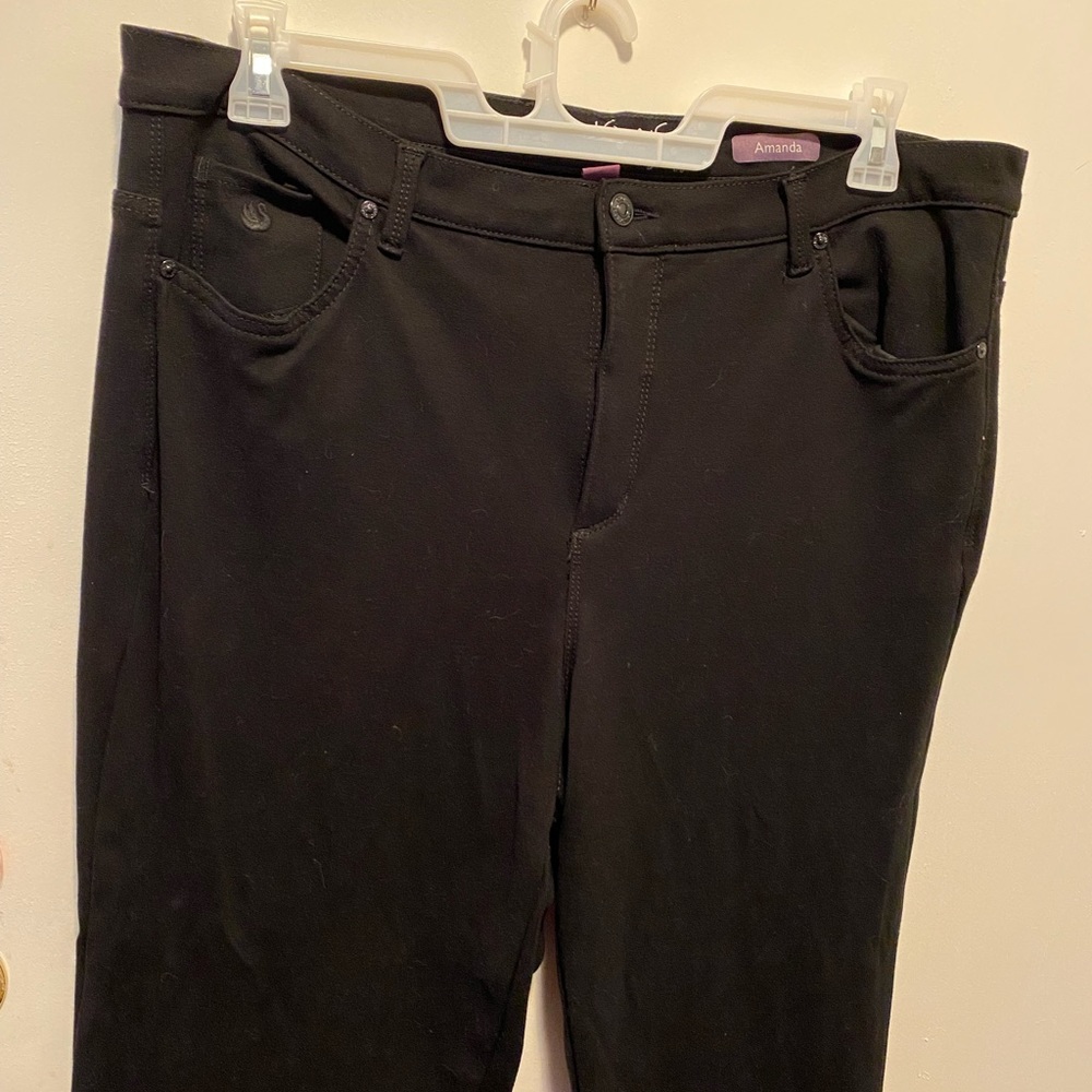 Gloria Vanderbilt Black Dress Pants